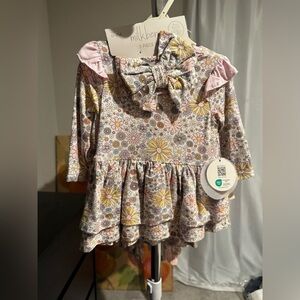 Milkberry Bamboo Floral Dress Set